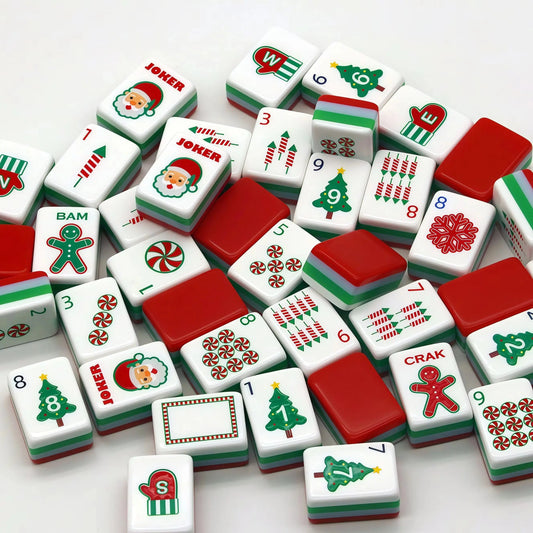 Yuletide Wonderland Christmas Mahjong Set