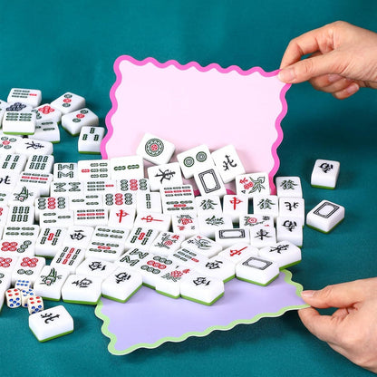 Pastel Mahjong Shuffler Cards (4-Pack)