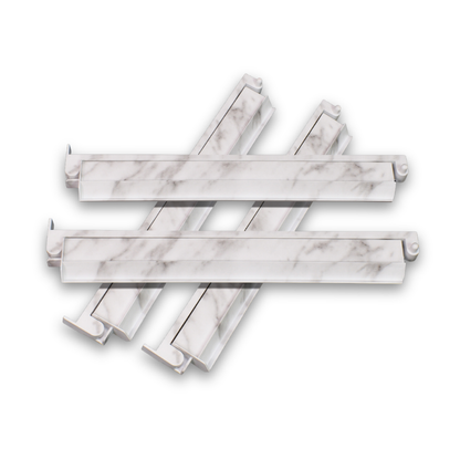 Tortoiseshell Mahjong Racks with Pushers (4-Pack)