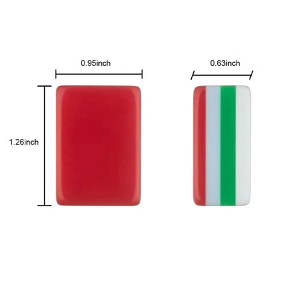 Yuletide Wonderland Christmas Mahjong Set