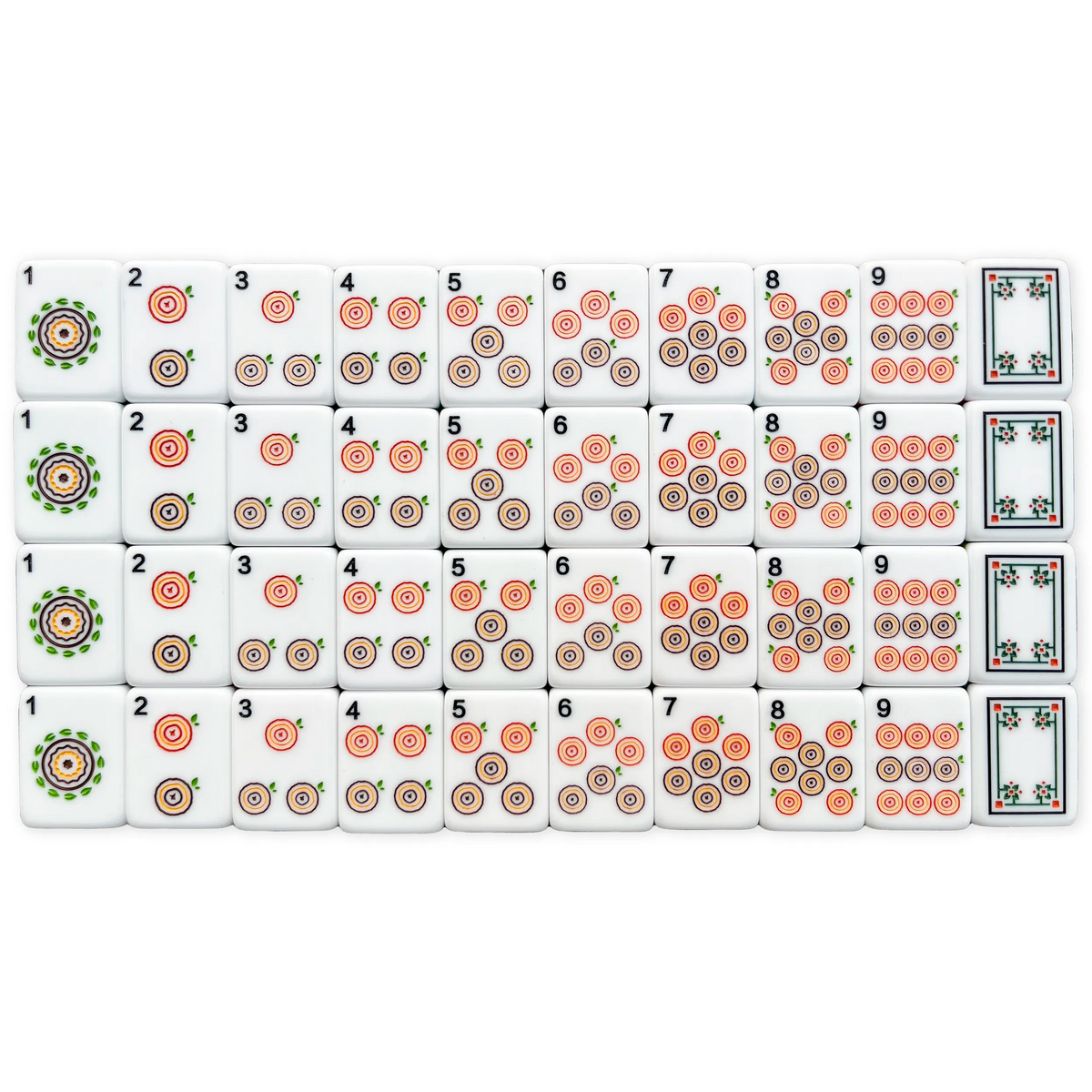 Wildwood Bamboo Bear Heritage Mahjong Set