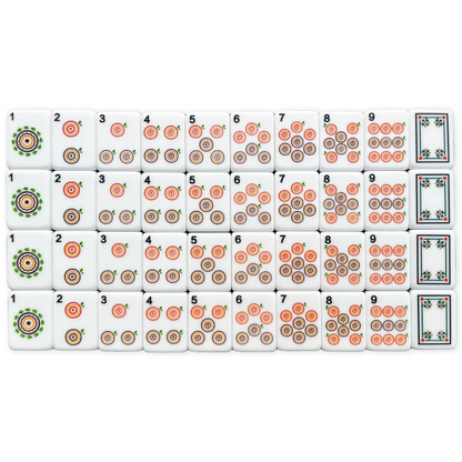 Wildwood Bamboo Bear Heritage Mahjong Set