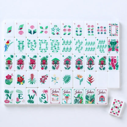 Tropical Jungle Mahjong Set