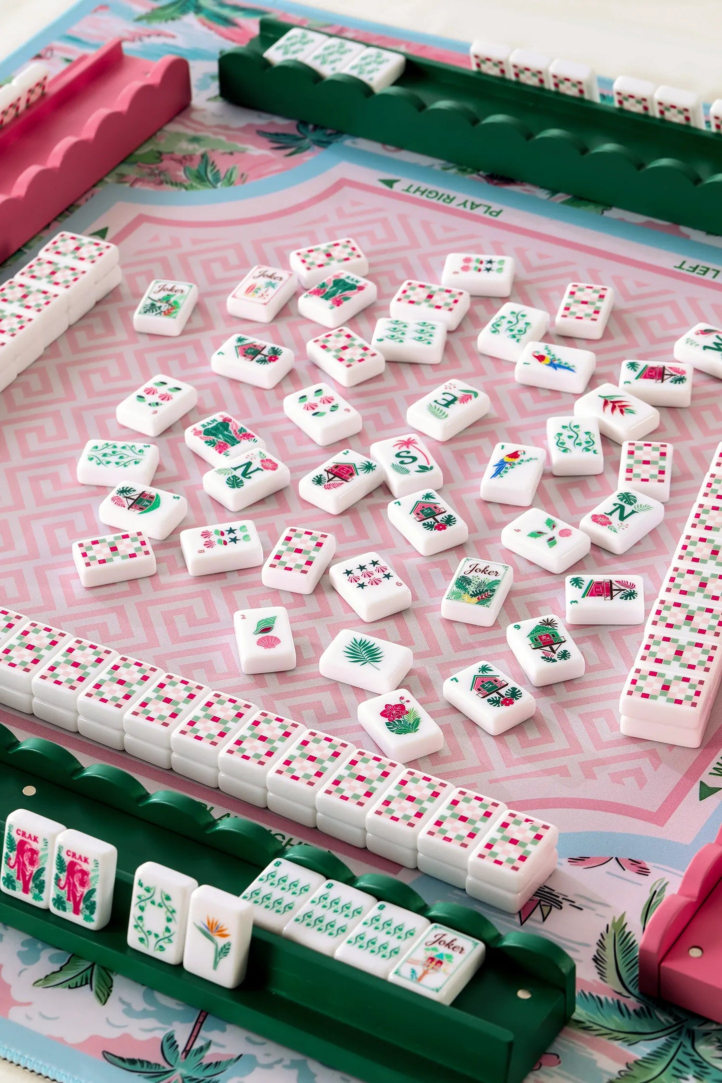 Tropical Jungle Mahjong Set