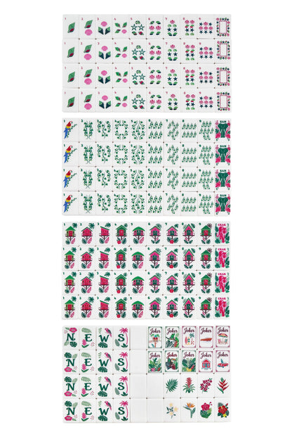 Tropical Jungle Mahjong Set