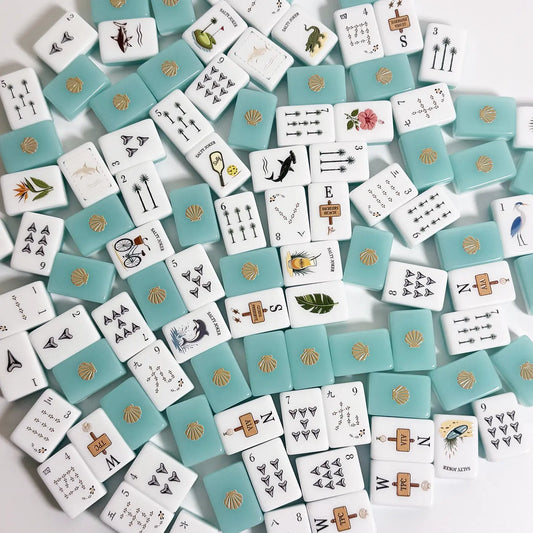 Florida Coastal Resort Mahjong Set