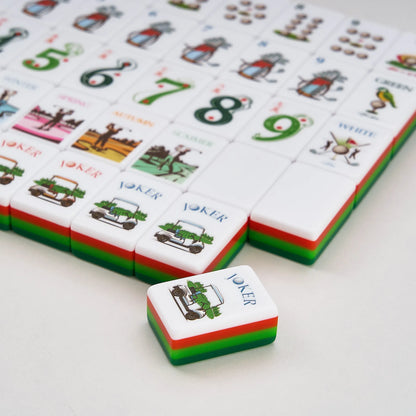 The Fairway Club Golf Mahjong Set