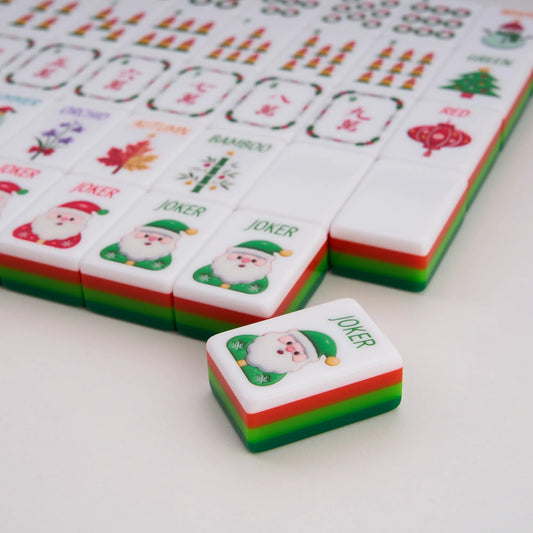 Holly Jolly Christmas Mahjong Set