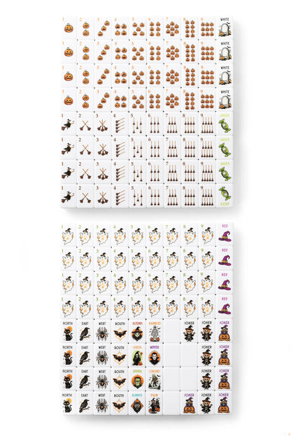 Tortoiseshell Halloween Mahjong Set