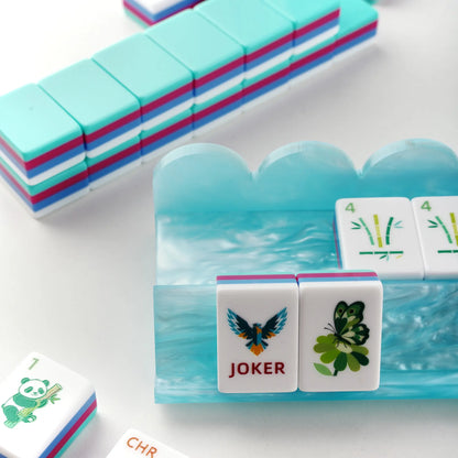 Greek Temple Manor Garden Mahjong Set