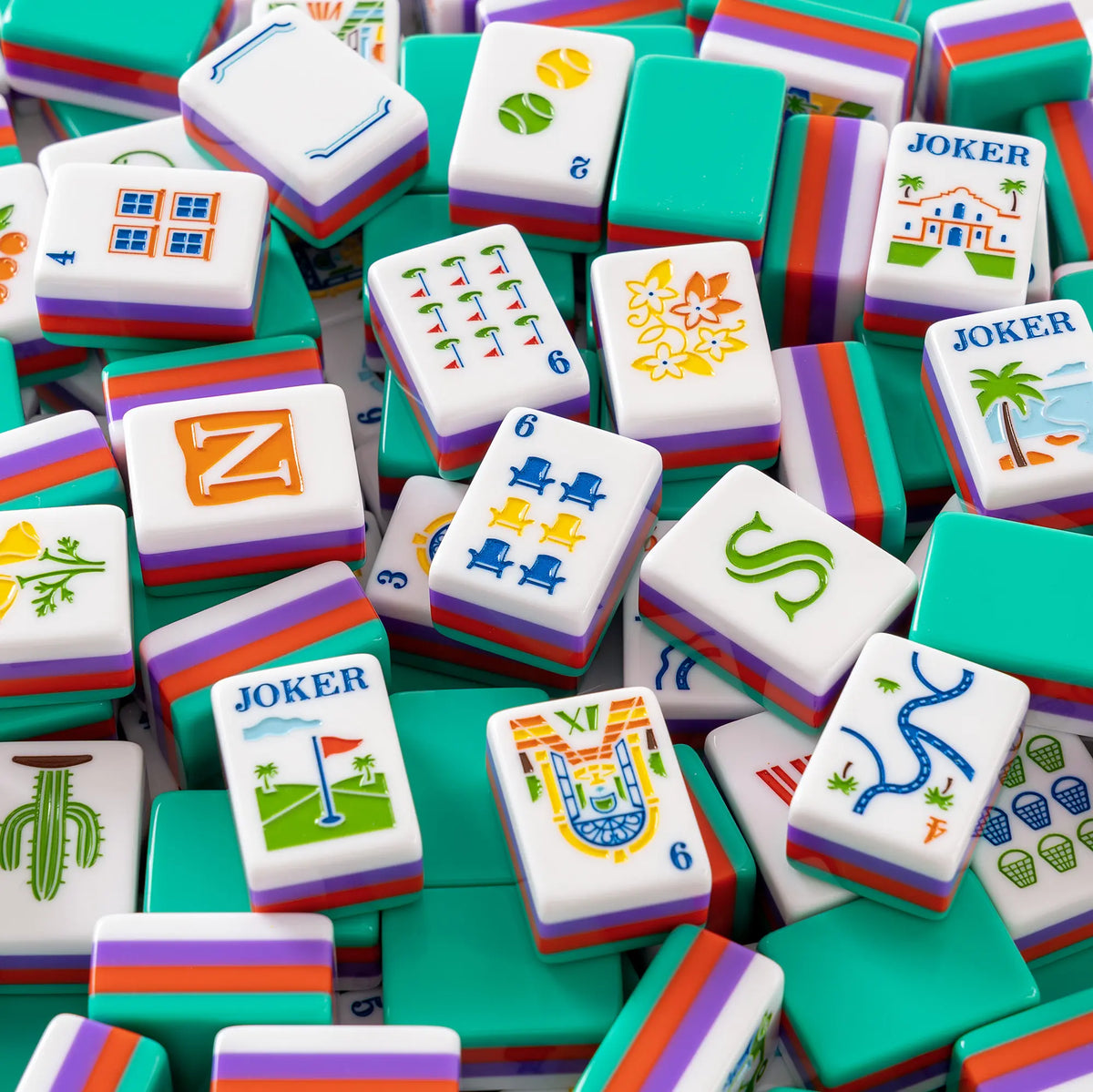 Palm Springs Estate Mahjong Set