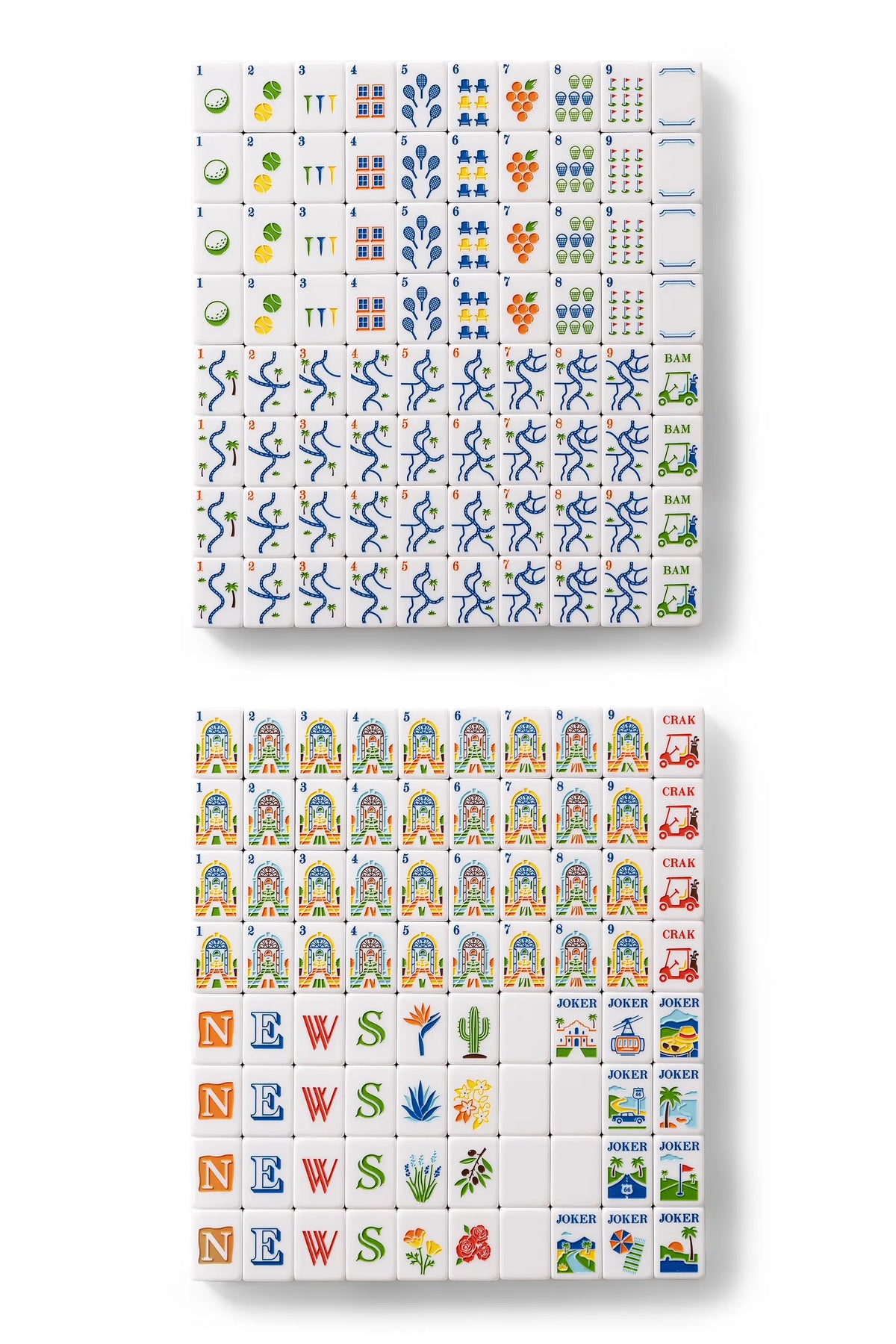Palm Springs Estate Mahjong Set