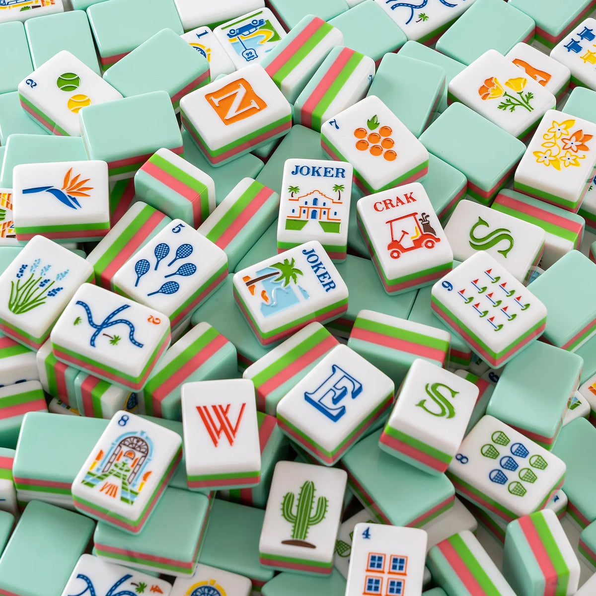 Palm Springs Estate Mahjong Set