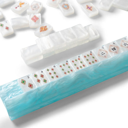 Royal Gemstone Pearlescent Mahjong Set