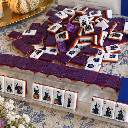 Haunted House Halloween Mahjong Set