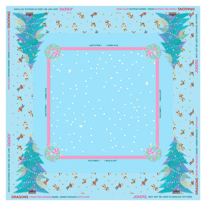 Nutcracker Winter Wonderland Mahjong Mat