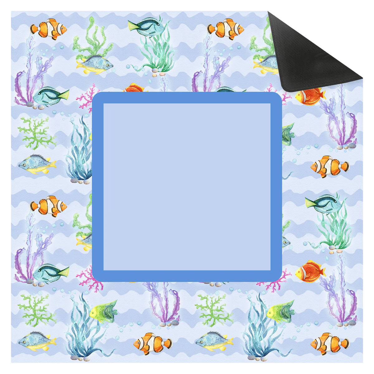 Tropical Reef Ocean Fish Mahjong Mat